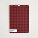 "Center Cut" - Calendars in Burgundy by Ani Somi - Backer
