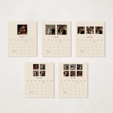 "Center Cut" - Calendars in Burgundy by Ani Somi - Photo Options