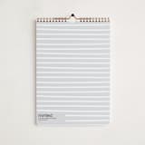 "Big Month" - Calendars in Ivory by Erin Deegan - Backer
