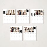 "Bold Number" - Calendars in Classic by Pixel and Hank - Photo Options