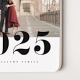 "Bold Number" - Calendars in Classic by Pixel and Hank - Detail