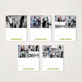 "Popped Punch" - Calendars in Lemon by Pixel and Hank - Photo Options