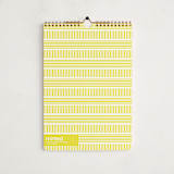 "Popped Punch" - Calendars in Lemon by Pixel and Hank - Backer