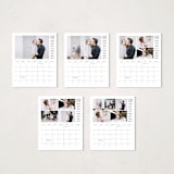"Modern Simplicity" - Calendars in Coal by Susanne Kasielke - Photo Options