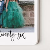 "Brushed" - Calendars in Chalkboard by JoAnn Jinks - Detail