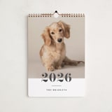 "Bold Classic" - Calendars in Slate by Shirley Lin Schneider - Cover
