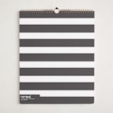 "Bold Classic" - Calendars in Slate by Shirley Lin Schneider - Backer