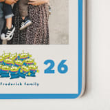 "Disney and Pixar's Aliens" - Calendars in Sky by Jackie Crawford - Detail