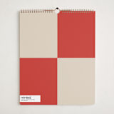 "Bold Cheers" - Calendars in Tomato by Sydney Kay - Backer