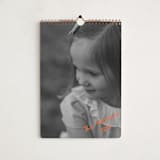 "Imprint" - Calendars in Tangerine by Jelena Vuletic - Cover