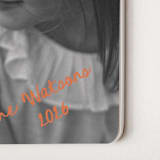 "Imprint" - Calendars in Tangerine by Jelena Vuletic - Detail