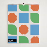 "Shapes" - Calendars in Bright by Jessica Yeo - Backer