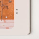 "Little Greetings" - Calendars in Cream by Ilene Guy - Detail