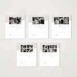 "Color Wash" - Calendars in Blush by Monika Torun - Photo Options