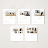 "modern note" - Calendars in Charcoal by Creo Study - Photo Options