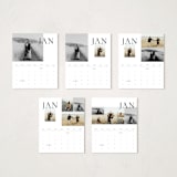 "Modern Approach" - Calendars in Coal by Pixel and Hank - Photo Options