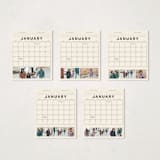 "Julian" - Calendars in Buttercream by Olivia Raufman - Photo Options