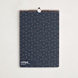 "Ovalon" - Calendars in Navy by Alex Roda - Backer