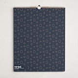 "Ovalon" - Calendars in Navy by Alex Roda - Backer
