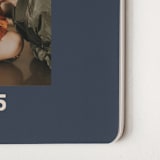 "Ovalon" - Calendars in Navy by Alex Roda - Detail