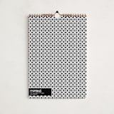 "The Minimalist" - Calendars in Pearl by Pixel and Hank - Backer