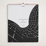"Contemporary Art Calendar 2025" - Calendars in White by Minted - Front