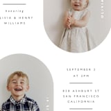 "Joint" - Children's Birthday Party Invitations in Ink by Hudson meet Rose - Detail