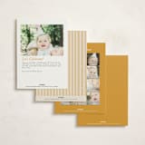 "Sun Toss" - Children's Birthday Party Invitations in Golden Sun by Meggy Masters - Back of Card Options