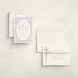 "Vintage goose" - Children's Birthday Party Invitations in Sky by Creo Study - Assembled