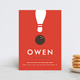 "The Dude Junior" - Children's Birthday Party Invitations in Oriental Rug by kelli hall - Front