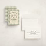 "One Happy Camper" - Children's Birthday Party Invitations in Sage by Creo Study - Assembled