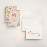 "Super Sweet" - Children's Birthday Party Invitations in Cookie by Lissabeth Anglin - Assembled