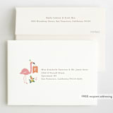 "Let's flamingle!" - Children's Birthday Party Invitations in Cotton Candy by Jennifer Wick - FREE Recipient Addressing