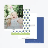 "Disney and Pixar's Lightyear" - Children's Birthday Party Invitations in Bluebell by Sabrin Deirani - Back of Card Options