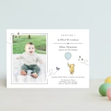 "Disney Sweetest Adventure" - Children's Birthday Party Invitations in Cloud by Heather Schertzer - Front