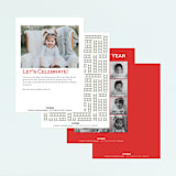 "firehouse" - Children's Birthday Party Invitations in Firetruck by Julee London - Back of Card Options