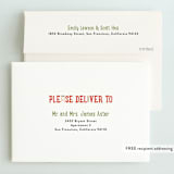 "At The Playground" - Children's Birthday Party Invitations in Ketchup by Erica Krystek - FREE Recipient Addressing
