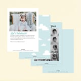 "farm animal friends" - Children's Birthday Party Invitations in Robin’s Egg by Jennifer Wick - Back of Card Options