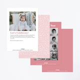 "ellie fun" - Children's Birthday Party Invitations in Dreamy by Creo Study - Back of Card Options