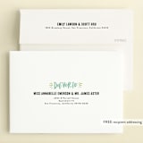 "Dino Party Hat" - Children's Birthday Party Invitations in Fern by Alethea and Ruth - FREE Recipient Addressing