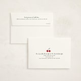 "Cherries" - Children's Birthday Party Invitations in Tomato by Kelly Watkins - FREE Recipient Addressing