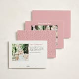 "Animal Cracker Parade" - Children's Birthday Party Invitations in Pink Sugar by Jennifer Postorino - Back of Card Options