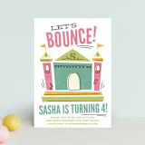 "Let's Bounce" - Children's Birthday Party Invitations in Fairy by Jessie Steury - Front