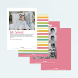 "Let's Bounce" - Children's Birthday Party Invitations in Fairy by Jessie Steury - Back of Card Options