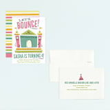 "Let's Bounce" - Children's Birthday Party Invitations in Fairy by Jessie Steury - Assembled