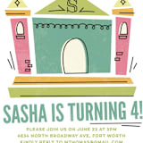 "Let's Bounce" - Children's Birthday Party Invitations in Fairy by Jessie Steury - Detail