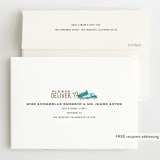 "Things that G0" - Children's Birthday Party Invitations in Bright Turquoise by Shiny Penny Studio - FREE Recipient Addressing