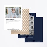 "Little Slugger" - Children's Birthday Party Invitations in Patriotic by One Swell Studio - Back of Card Options