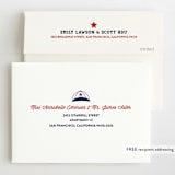 "Little Slugger" - Children's Birthday Party Invitations in Patriotic by One Swell Studio - FREE Recipient Addressing