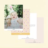 "Magical fiesta" - Children's Birthday Party Invitations in Vanilla by Sabrin Deirani - Back of Card Options
